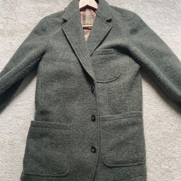Territory Ahead Green Wool Blazer - Picture 3 of 4